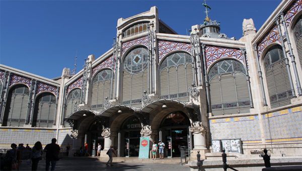 El mercado central de Valencia