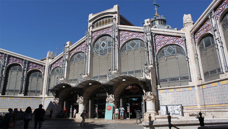 El mercado central de Valencia