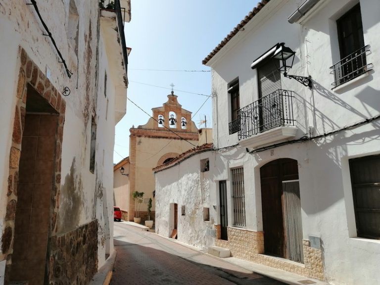 Segart subida al garbí y pueblo