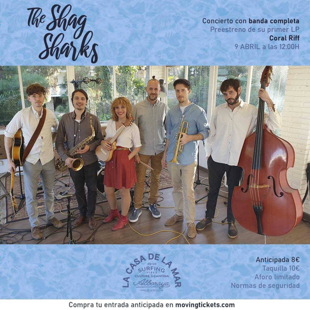 The Shag Sharks es una banda que combina la música y el baile.